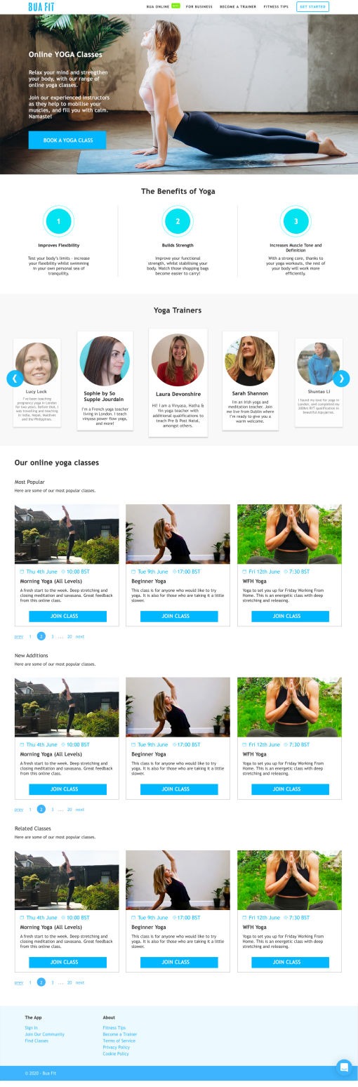 BUA Fit - Classes and Trainers