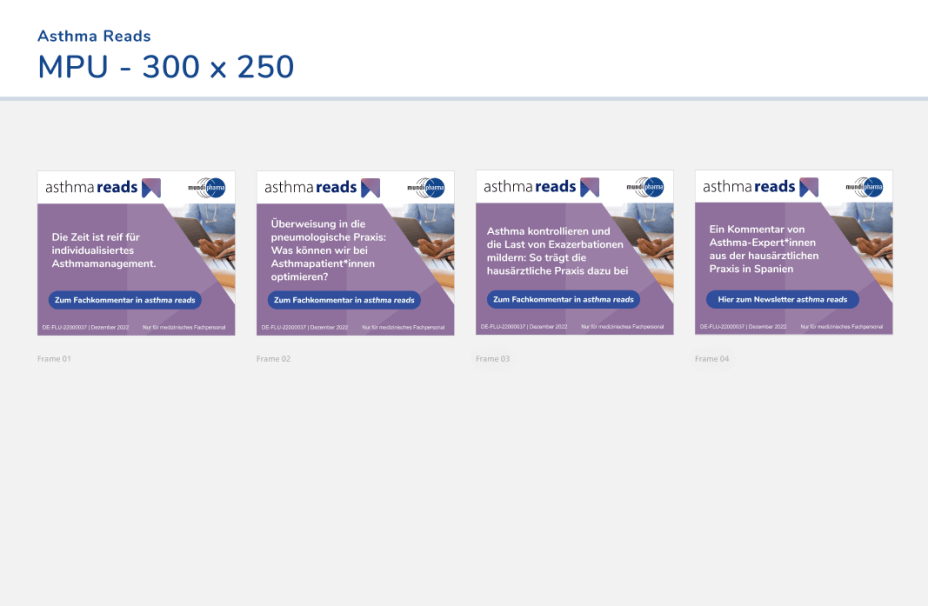 MundiPharma Animated Banners